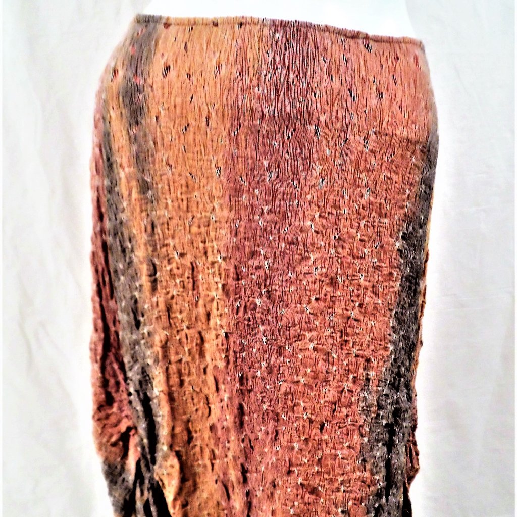 Vassalli Skirt Made-In-Italy Silk/Lyra/ Nwt